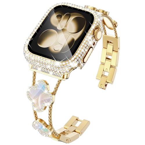 Bracelet trèfle Apple Watch 42mm accessoire soirée et quotidien chic