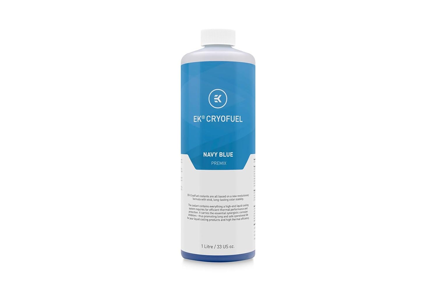 EKWB EK-CryoFuel Premix PC Coolant, 1000mL, Navy Blue