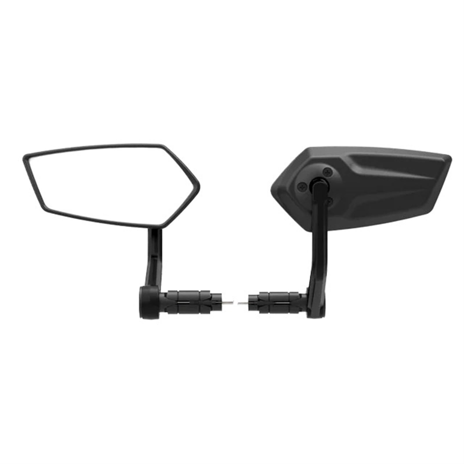 retroviseur velo Miroir de vélo réglable, extrémité de barre de vélo, miroir de guidon de vélo, réflecteur de vue arrière à large portée, accessoire de cyclisme(SZ2E SET)