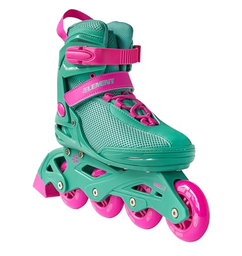 5th Element Lynx Women’s Inline Skates 80mm, Retro Teal