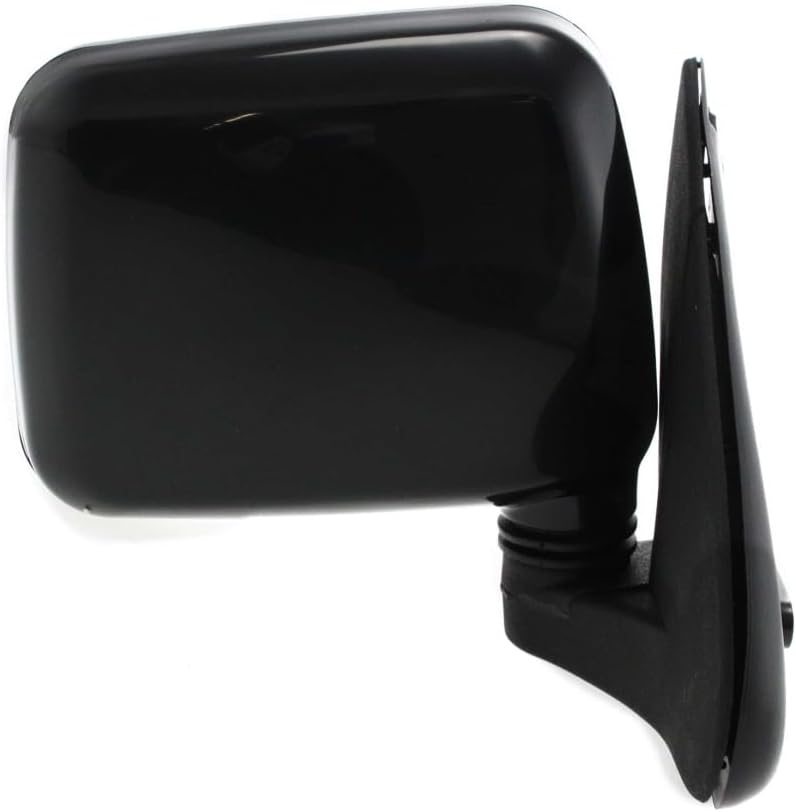 KarParts360 For Isuzu Pickup 1994 1995 Door Mirror Passenger Side | Manual Glass | Non-Heated | Foldaway | Black | Primed | Convex Glass | Replacement For IZ1321105 | 8970853713