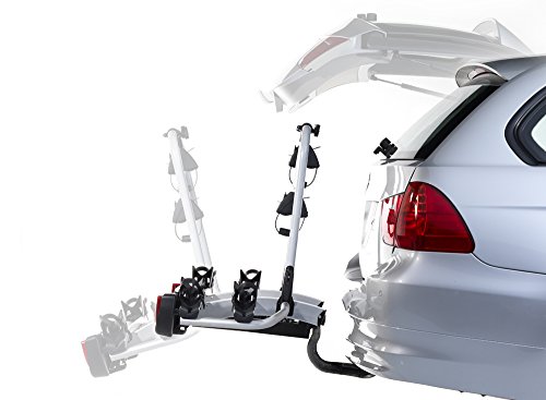 Atera 022600 PKW Fahrradträger Strada DL 2 Auto-Kupplungsträger mit Rückleuchten - für 2...