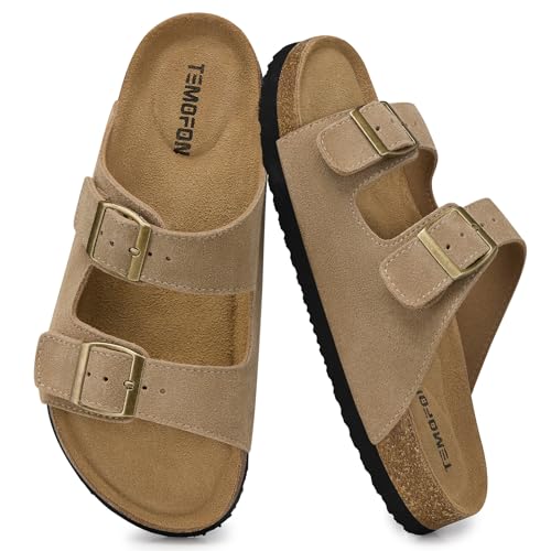 Sandalias con soporte de arco TEMOFON para caminar sin fatiga todo el verano