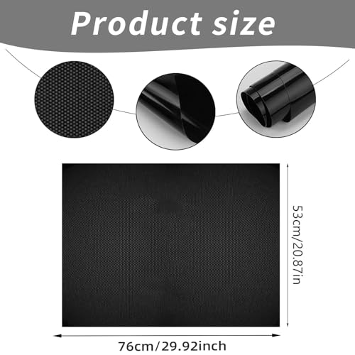 76 x 53 cm Große Induction Cooker Silikon Induktionskochfeld-Schutzmatte Große Silikon Induktionskochfeld Schutzmatte Induktionsherd Schutzmatte Rutschfeste Induktionsmatte für Induktionsherd