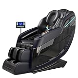 LFFTBK Sillón De Masaje Shiatsu 4D con Función SL-Track Y Escaneo Corporal, con Airbags Calefactados Y 12 Modos De Masaje.(Noir)