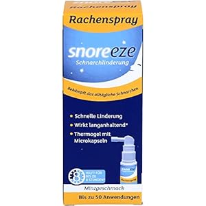 SNOREEZE Schnarchlinderung Rachenspray 23.5 ml