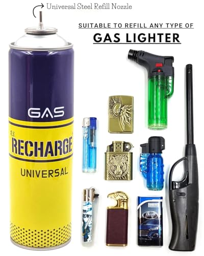 meesa Universal Lighter Gas Recharge Can 550ml - Image 6