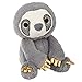 Webkinz 9 inch Sloth Plush, Premium Stuffed Toy Animal, Grey