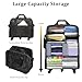 Suitcases with Wheels, Expandable Foldable Luggage Bag, Collapsible Rolling Travel Bag for Men Women, Lightweight Duffel Bag with Spinner Wheel