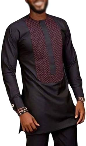 Costume africain pour homme Dashiki coupe ajustée : résolvez le choix de tenue de mariage