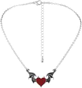 アクセサリー epic jewelry blackheartpendantnecklace Black heart pendant necklace – EPIC JEWELRY