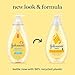 Johnson's Baby Head-To-Toe Baby Wash & Shampoo + Aloe & Vitamin B5, 2-in-1 Bath Wash Gently Cleanses Newborn's Delicate Skin & Hair, Hypoallergenic, No Added Parabens, Dyes & Sulfates, 27.1 fl. oz