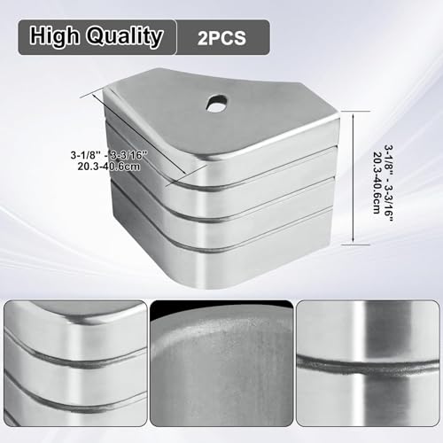 Capuchon d'angle de quai en aluminium durable pour structure marine - 2