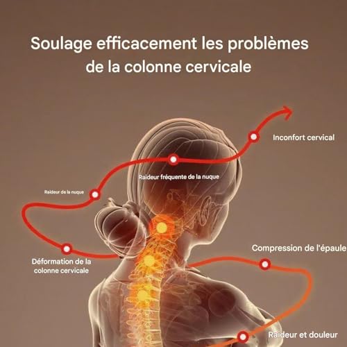 Oreiller cervical pour le cou support orthopédique dormeurs lit voyage
