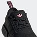 adidas Originals womens Nmd_r1's Sneaker, Core Black/Core Black/Solar Pink, 6.5 US