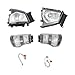 EnSyuSuMa Headlight &Corner for 2004-2007 Isuzu NPR NQR and 2005-2007GMC W-4500, Left Driver and Right Passenger Side Headlights with Corner Lamp OEM 8-97376-911-3, 8-97376-912-3, 8-98010-894-0