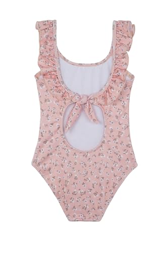 Gottex Kids Square Neck Ruffle One Piece Swimsuit Chlorine Fade Resistant and Built-in UPF UV 50+ Protection2
