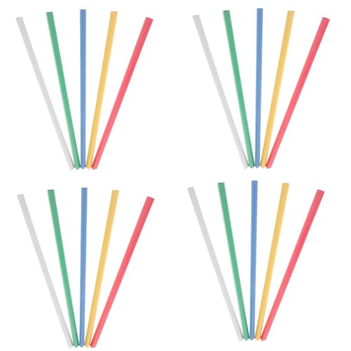 FOMIYES 50pcs Multi-Color Slide Binders 0.9cm Solid Spine Bars, Plastic Pull Rod Clips for A4 Document Binding, Office and School Report Folder Accessories