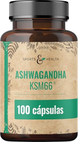 Ashwagandha KSM-66 – 100 Cápsulas – Ashwagandha Capsulas - Ashawanda Concentrada – Aswhawanda Asawanda KSM66 Ashwaganda Awasaganda