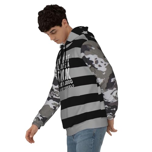 Men'S Hoodies I'M Not Always A Dick,Just Kidding Go Fuck Yourself Hoody Lightweight Warm Pullover Hooded Sweatshirts,3