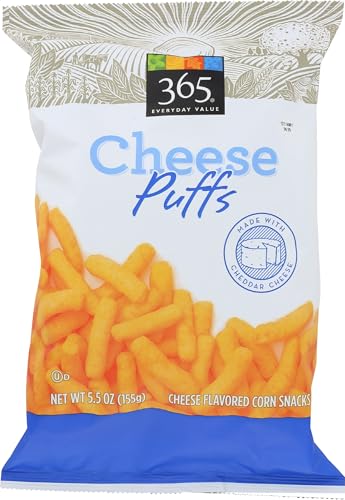 365 by Whole Foods Market, Puffs Cheese, 5.5 Ounce
