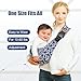 Baby Sling Carrier,Baby Sling,Toddler Carrier,Adjustable and Non-Slip Hip Seat Carriers Carrying 10-30 lbs(Black Sailboat)