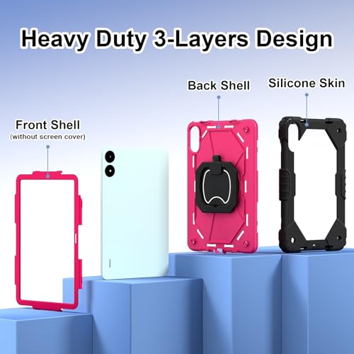 Coque Poco Pad 12.1 anti-chute avec support rotatif utile - 3