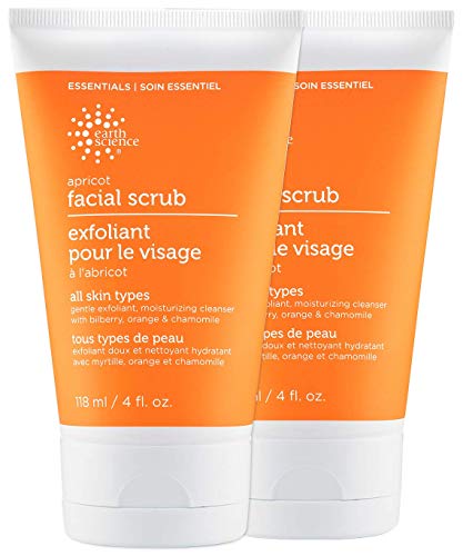 Earth Science: Apricot Gentle Facial Scrub, 100 ml (2 sztuki) by Earth Science