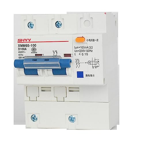 Protector contra fugas NC100Le disyuntor RCD de alta fiabilidad estructural 125A 6