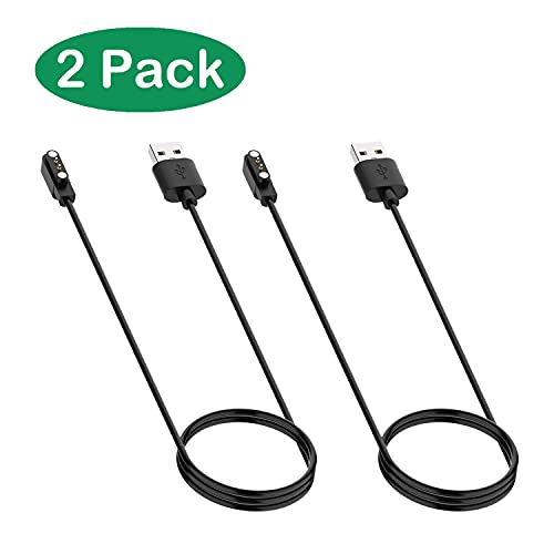 Aggdsh (2 Pack) Magnetic Charger Compatible With Agptek Lw11 Smartwatch Charging 3.3 Ft 100Cm Accessories Charger (2) #TOP1