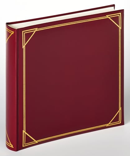 walther design Fotoalbum weinrot 30 x 30 cm Kunstleder mit Prägung,...
