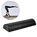 KiBcsLic Half Round Column Roller, Half Foam Roller Brick for Pilates Turnhalle, 45x15x7.5cm