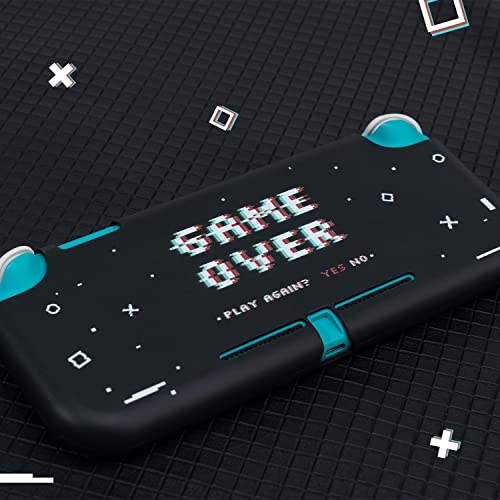 BelugaDesign Game Over Switch Case | Retro Arcade Boys Guys Cool Cover Shell | Compatible with Nintendo Switch (Switch Lite, Black White) - Image 6
