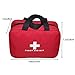 AOUTACC Nylon First Aid Empty Kit,Compact Waterproof and Lightweight First Aid Bag with Zippered for Emergency at Home, Office, Car, Outdoors, Boat, Camping, Hiking(Bag Only)