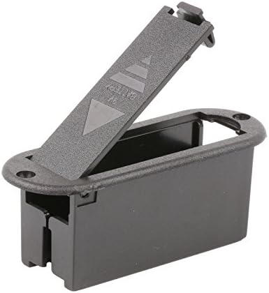 9V Battery Box Case Holder for Active Guitar Bass Pickup (Pack of 2)