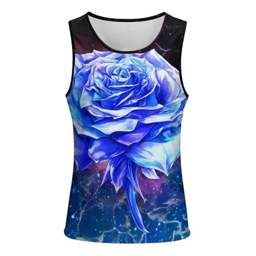 Supdreamc Men's Boys Crewneck Sleeveless Undershirt Sportswear for Exercise Training2