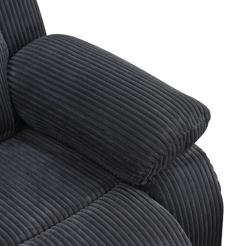 Sillón Plegable Curvo Gris Oscuro miniatura 7