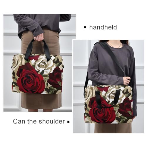 Bolso Bandolera para Laptop con Diseño Floral miniatura 6