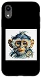 mono titi ventajas Fácil instalación Carcasa para iPhone XR Vincent Van Gogh Camisa Mono Vangogh Mono Titi Arte