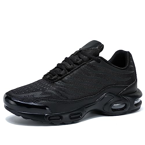 Socviis Men's Fashion Sneaker Air Running Shoes For Men Athletics Sport Trainer Tennis Basketball Shoes Black 11 #TOP1