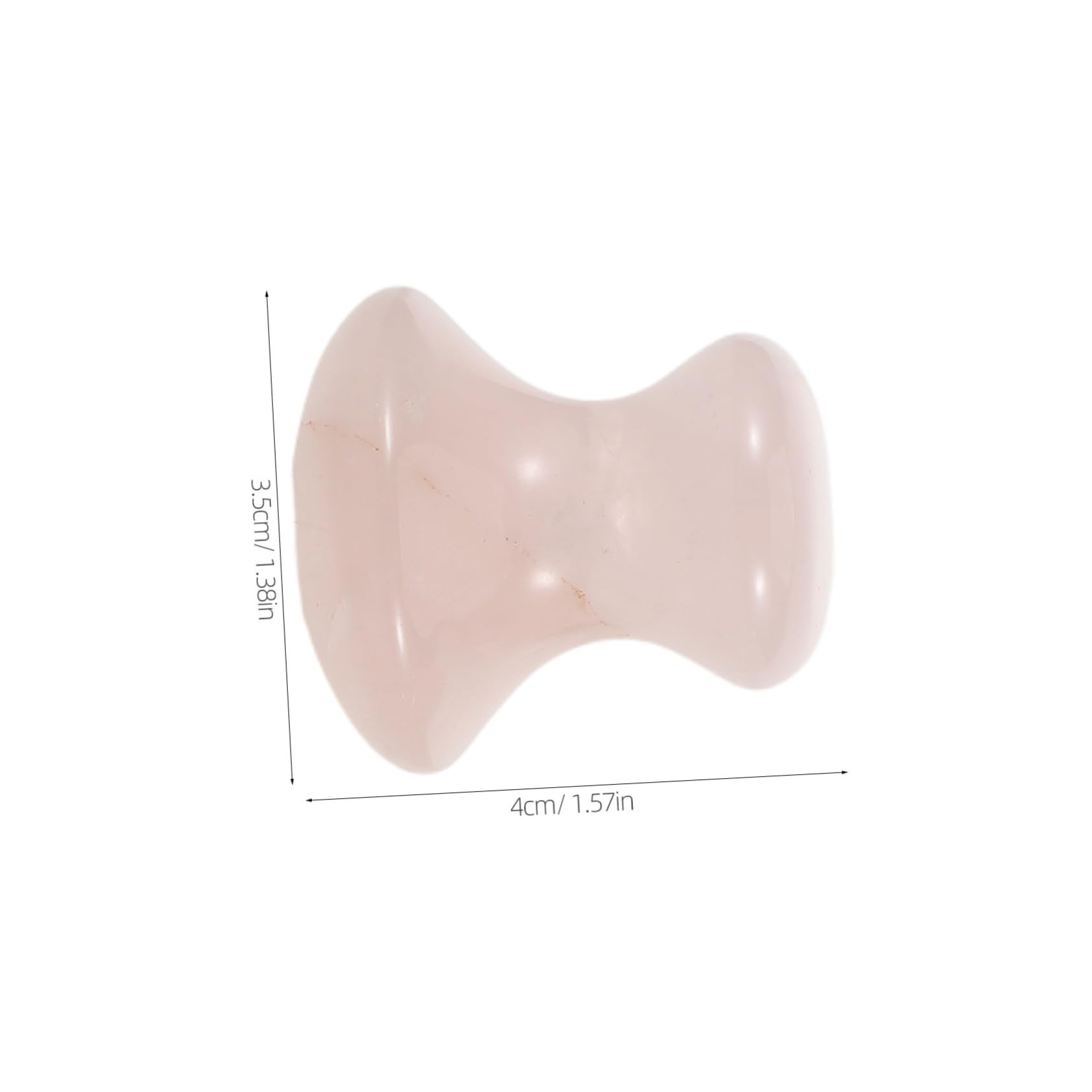 Veemoon 3pezzi Rullo in Pietra Naturale per Massaggio Viso Pietra Gua Sha Fungo Strumento per Massaggio Facciale in Cristallo Raffreddamento Rinfrescante Portatile