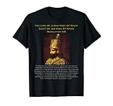 Roi des Rois Lion de Judah Haile Selassie I Ras Tafari Race T-Shirt