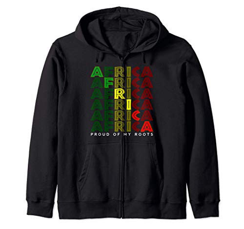 Black History Month Proud African American Pride Women Men Sweat à Capuche
