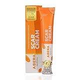 Abera Scar Cream - Advanced Nano Formula for New and Old Scars - Effective for Keloids, Stretch Marks, Surgical Scars, and Acne Marks - Fades Dark Spots & Restores Smooth Skin (1 Box)