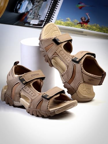 Image of ASIAN Mens VISTARA-17 Casual Sandals with adjustable velcro closure for easy wear with flexible fitting and trendy and stylish looks ideal for everyday use for mens as well as boys