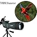 SVBONY SV28 Spotting Scopes with Tripod, Angled 25-75x70mm Spotter Scope with Phone Adapter, Waterproof Fogproof Spotting Scope for Bird Watching, Target Shooting, Wildlife Viewing