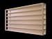 Produktbild Alsino ® 100 cm 6Fach HO Vitrine mit Nuten für Spur H0 mittleres Teil E13AM  B00469XOVI