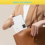 Mini Bluetooth Projector, Full HD 1080P Supported Portable Outdoor Movie Projector for iOS, Android, Windows, Compatible with TV Stick/HDMI/Smartphone/PS4/USB [Remote Included] - Image 4