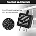 CF-13 LED Flasher Relay,3-Pin Adjustable LED Blinker Relay Car Accessories,Universal 12V Flasher Relay for LED Turn Signal Fixing Hyper Blink Flash,Fits Car SUV Motorcycle (2PCS)