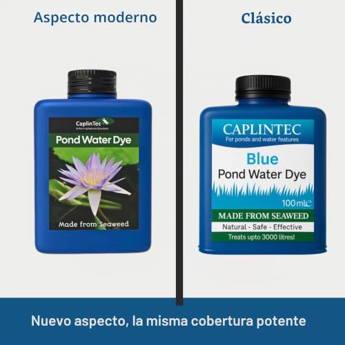Tinte líquido para estanques tratamiento ecológico contra algas de 3000 m2 3